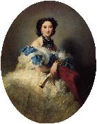 Franz Xaver Winterhalter Countess Varvara Alekseyevna Musina-Pushkina oil painting reproduction